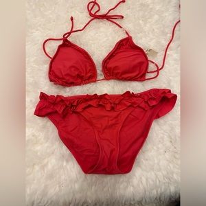 American Eagle bikini. Medium. Pink.